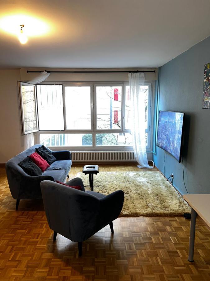 Beautiful Large Studio In Center Of Geneva Free Wifi Genebra Exterior foto