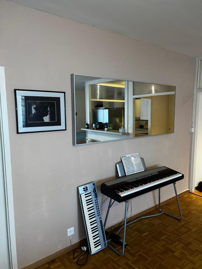 Beautiful Large Studio In Center Of Geneva Free Wifi Genebra Exterior foto